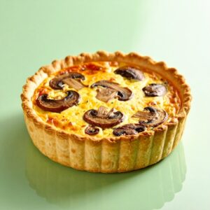 Personal Quiche Mushroom